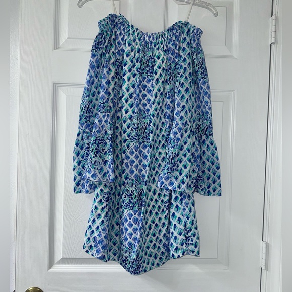 Lilly Pulitzer Dresses & Skirts - Lilly Pulitzer Nevie Off-the-Shoulder Dress